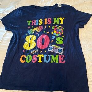 80s Costume Party Shirt Size Large